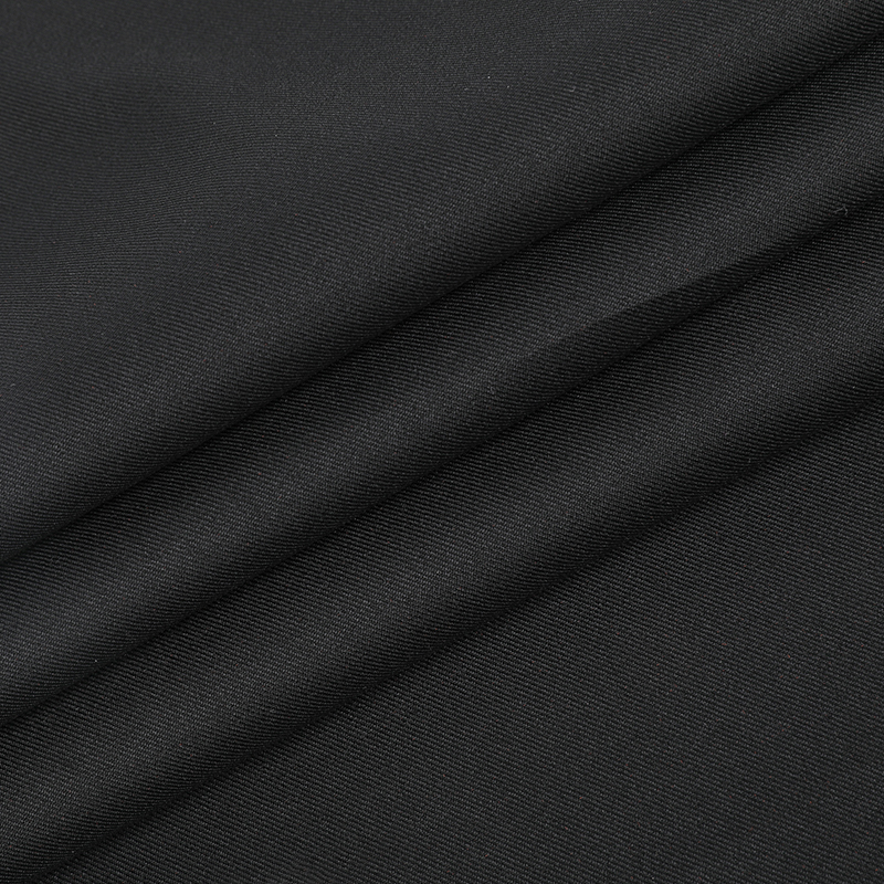 Polyester twill four-sided stretch fabric