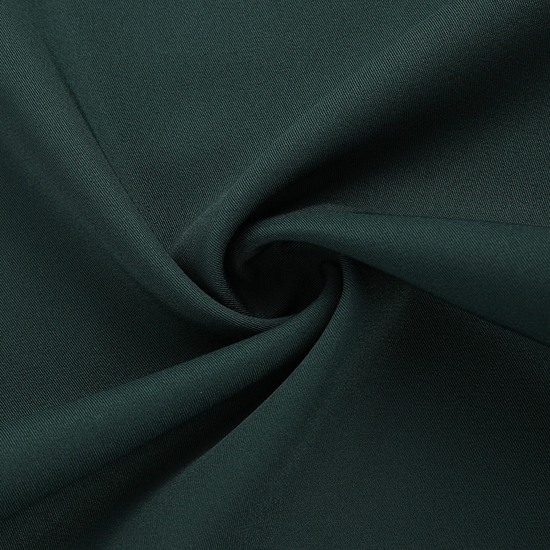 Polyester twill four-sided stretch fabric