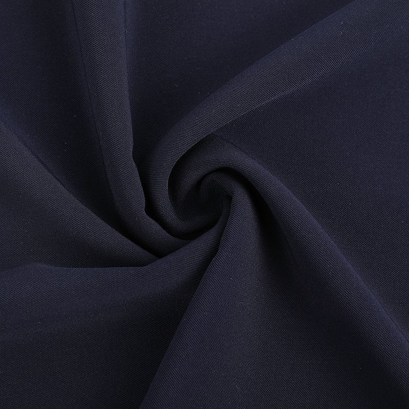 Polyester filament twill four-sided stretch fabric