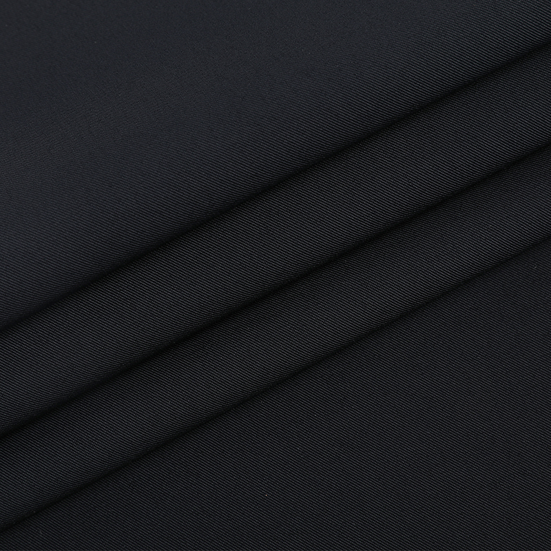 Polyester filament twill four-sided stretch fabric