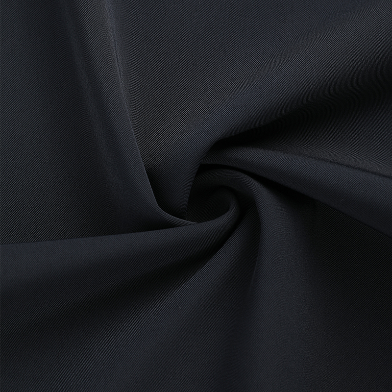 Polyester filament twill four-sided stretch fabric