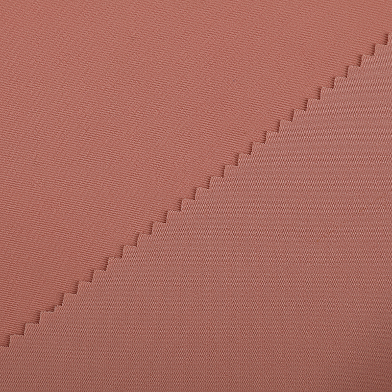 Polyester filament twill four-sided stretch fabric