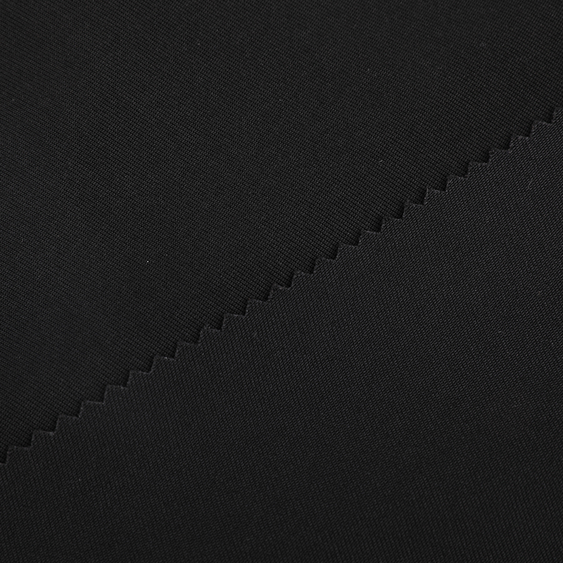 Polyester double-layer four-sided stretch fabric