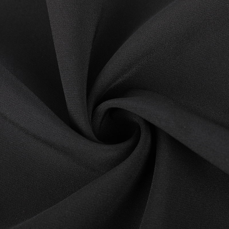 Polyester double-layer four-sided stretch fabric