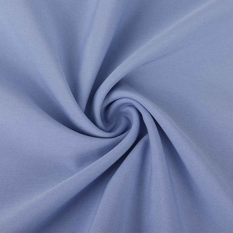 Polyester plain weave four-way stretch fabric