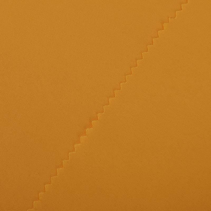 Polyester plain weave four-way stretch fabric